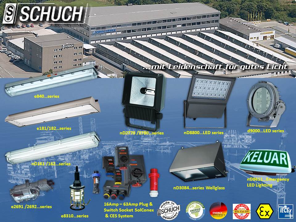 SCHUCH Ex LIGHTING FIXTURES.